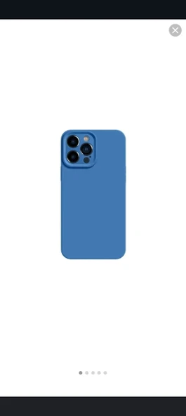 İPHONE 12 PRO MAX SİLİKON KILIF SERİN MAVİ