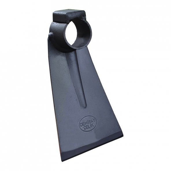Demiray Takviyeli Üçgen Çapa  - Dövme Çelik - Sapsız 12 cm Ağız