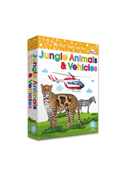 Özel Üretim Görsel Algı Eğlenceli Öğrenme Hisset Orman Hayvanları Ve Araçlar Eğitim Kartları - Resim 2