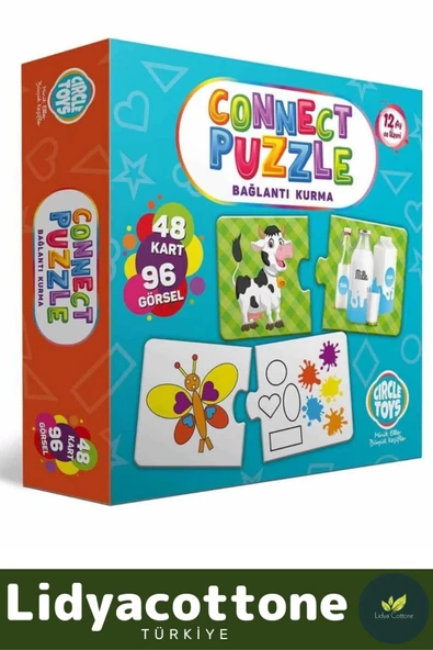 Premium Zeka Geliştirici Eğitici Çocuk El Göz Koordinasyonu Eğlenceli Puzzle Bağlantı Kurma Oyunu ürün görseli 1