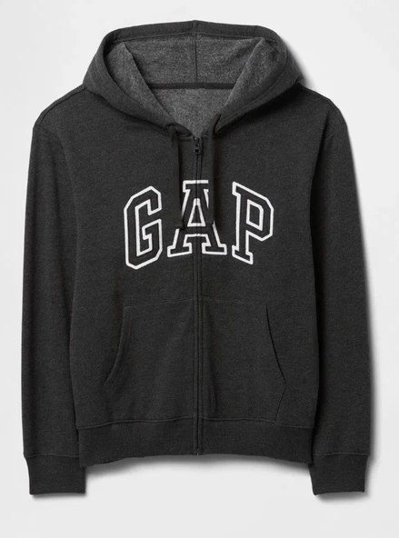 Gap V-Frch Exc Herıtage Fz Hoodie Kapüşonlu Fermuarlı Kadın Sweatshirt - 3