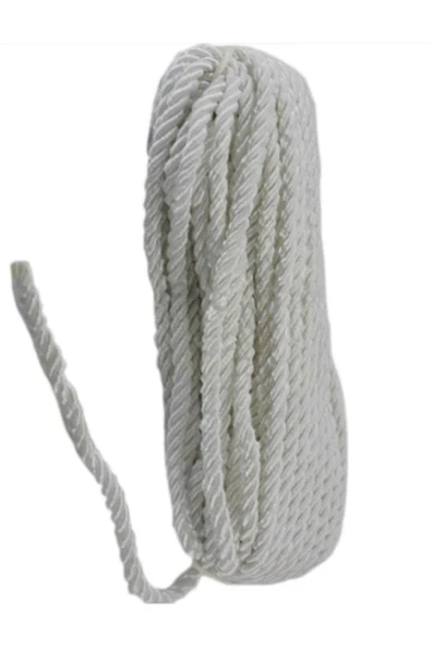 Kordon İp 5 mm Gümüş - Resim 2