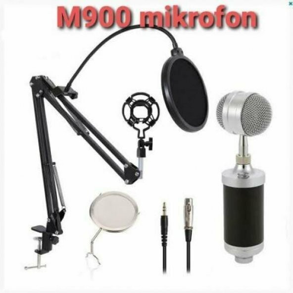 Vothoon Music Dj M-900 Youtuber Profesyonel Kayıt Mikrofonu