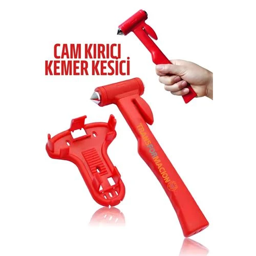 ModaCar Cam Kırma Çekici Emniyet Kemer Kesici