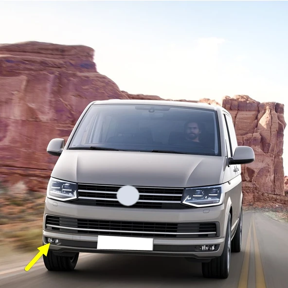 VW Transporter T6.5 2016-2019 Ön Tampon Sağ Sis Farı 7E0941662B
