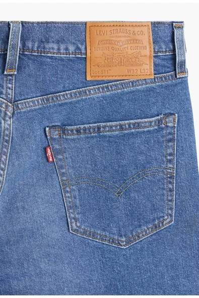 Levi's Erkek Slim Fit Kot Pantolon - Günlük & Minimalist - 3