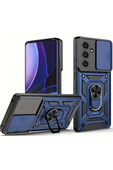 Zipax Samsung Galaxy A36 Kılıf Sürgülü Kamera Korumalı Tank Kapak Azn-SrVega