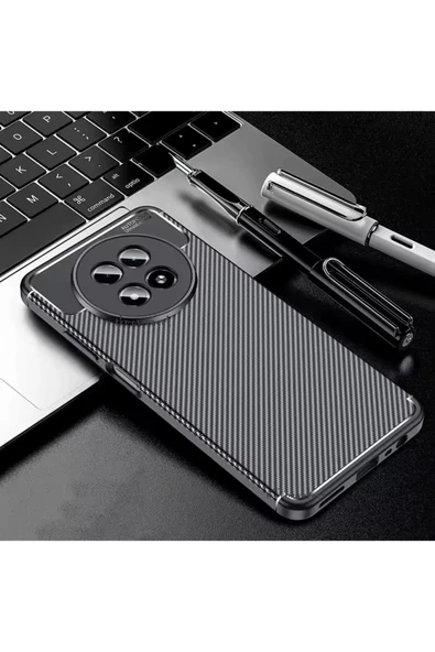 Zipax Honor Magic 7 Lite Kılıf Carbon Görünümlü Yüzey Negro Azn-Carbon ürün görseli 1