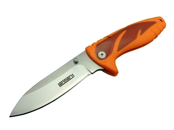 Lanmark FX 11 Turuncu Kamp Çakı 20 cm - Kauçuk Sap, Manuel Açılma ürün görseli 1