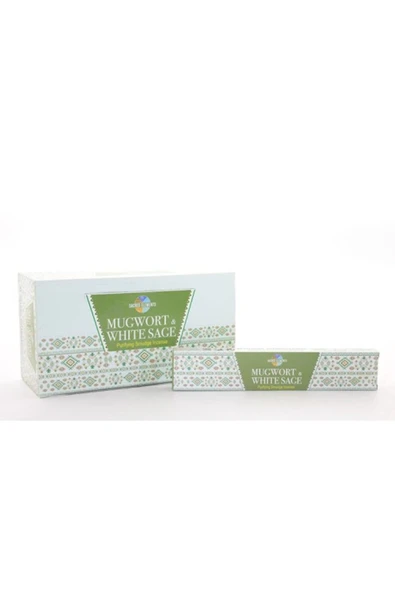 Hem Sacred Elements Mugwort & White Sage Masala Aromalı Çubuk Tütsü