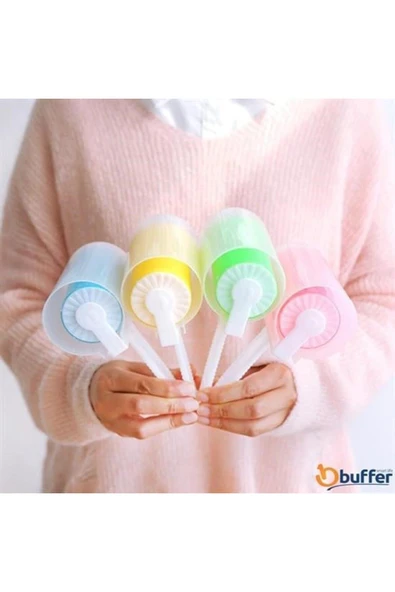 BUFFER® Yeni Nesil Yıkanabilir Pratik Tüy ve Toz Toplama  Rulosu Aparatı - 2