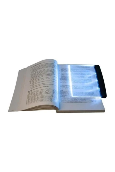 BUFFER® Kitap Arası Okuma Işığı Led Panel Kitap Okuma Lambası