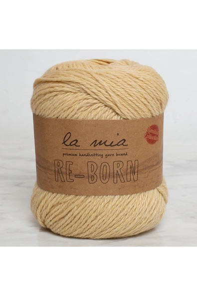 La Mia Re - Born Sarı El Örgü İpi - L124