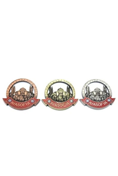 İstanbul Temalı Metal Magnet Model 4