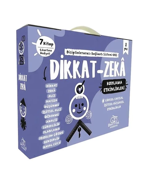 Dikkat Zeka 2. Sınıf Seti 8 Yaş 7 Kitap