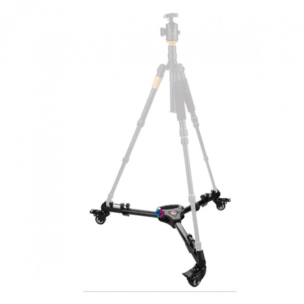 Deyatech Dp Dolly Teker Tripod Tekeri - 3