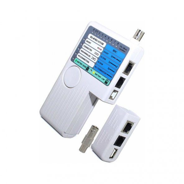 PrimeX PX-3990 RJ45/RJ11/USB/BNC Remote Ultra Çoklu Kablo Test Cihazı