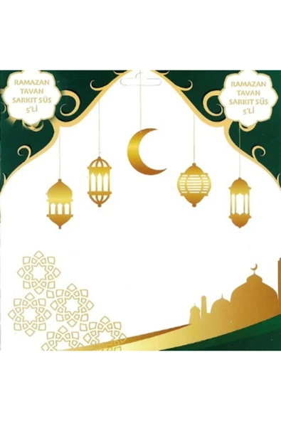 5'li Sarkıt Ramazan Süsü