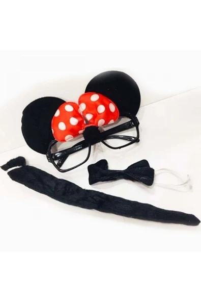Minnie Mouse Kostüm Seti