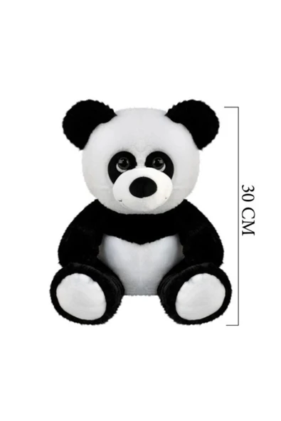 Peluş Oturan Panda Oyuncak 30 cm