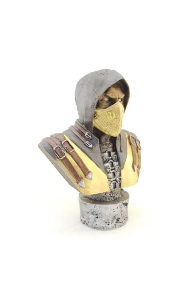 Polyester Scorpion Büst Büyük Boy