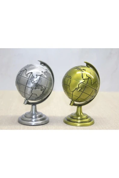 Metal Dünya Küre Model 2