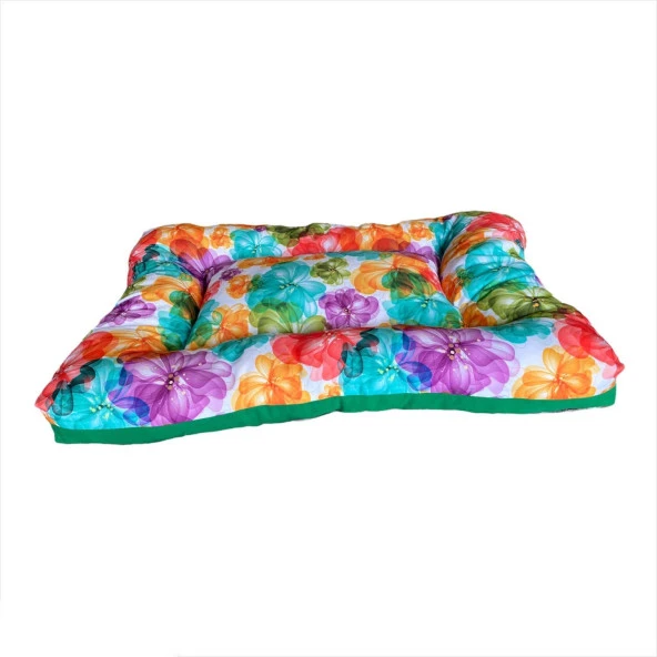 Poofy Garden XLarge Kedi Minderi Kedi Yatağı - 5