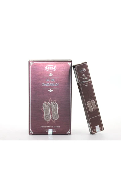 Hem Devotional Guru Darshan Masala Aromalı Çubuk Tütsü 15 Gr