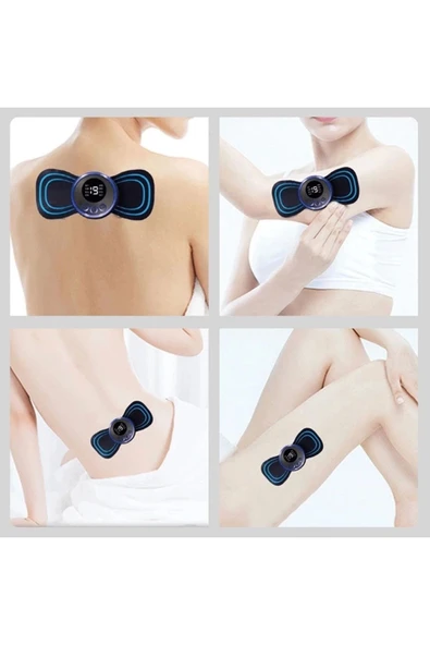 Adshome® Titreşimli Usb Şarj Aletli Mini Elektrikli Kelebek Masaj Aleti - Resim 2