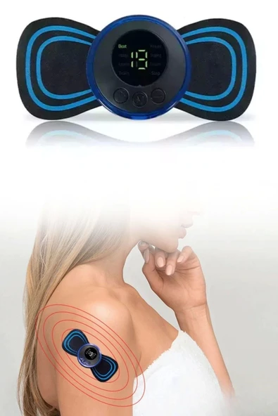 Adshome® Titreşimli Usb Şarj Aletli Mini Elektrikli Kelebek Masaj Aleti - Resim 8