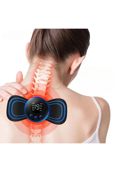 Adshome® Titreşimli Usb Şarj Aletli Mini Elektrikli Kelebek Masaj Aleti