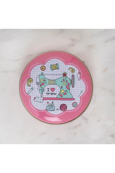 Loren Metal Saklama Kutusu Pembe