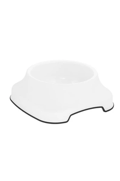 BUFFER® Silikon Kaydırmaz Taban Plastik Kedi ve Köpek Mama ve Su Kabı 2 L