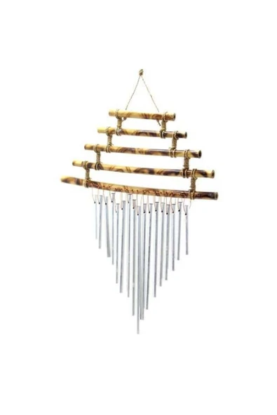 Bambu 5 Katlı Metal Çan Model 2