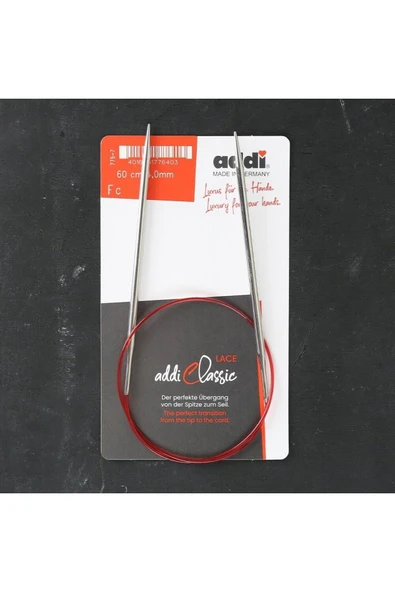 Addi 4mm 60cm Misinalı Dantel Şişi - 775-7