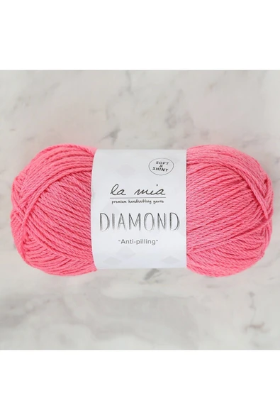 La Mia Diamond Fuşya El Örgü Ipi - L163 - 33737