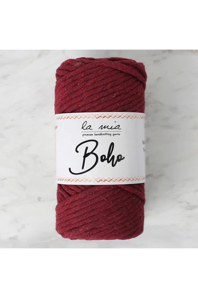 La Mia Boho Bordo Büküm Makrome İpi - L065 - 33999