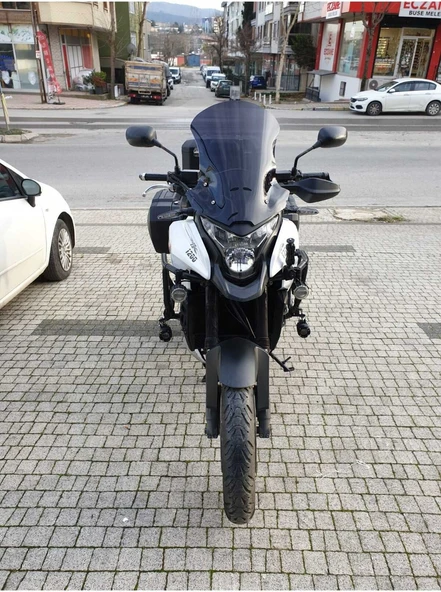 Motocam Honda Vfr 1200 Siperlik Ön Cam 2023 2024 Model 58cm Siyah Renkli 4mm
