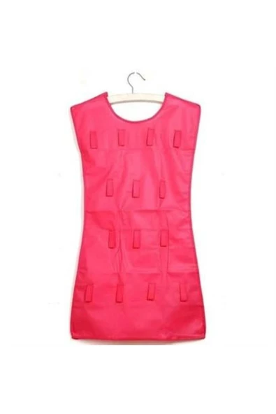 BUFFER® Elbise Şeklinde Takı Organizeri - Pembe - 5