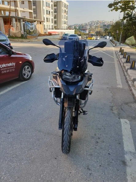 Motocam Bmw F750 850 Sport Siperlik Ön Cam 2018-2024 Model 47cm Açıkfüme Renkli 4mm
