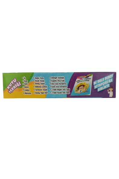 TİFOYS  Kimya Deney Setim 1 Paket Eğitici Kimya Seti Okul Fen Bilimleri Deney Seti - 3