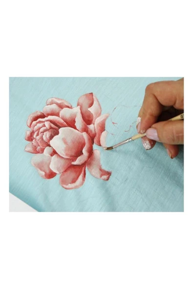 TİFOYS  Pembe Kumaş Boyası Tişört Çanta Tekstil Boyası 30 ml 1 Adet Kumaş Boyası Pembe 1 Adet - 3