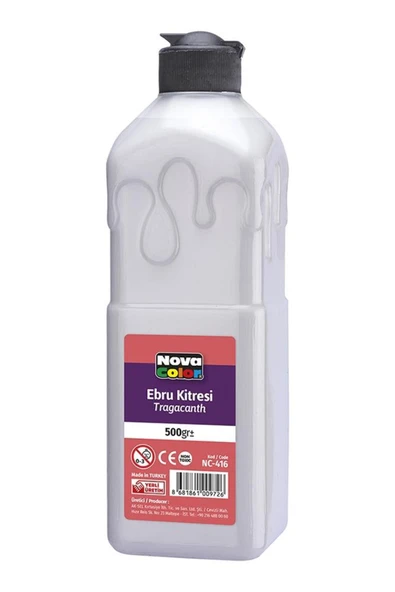 TİFOYS  Ebru Kitresi 500 ml 1 Adet Hazır Ebru Boya Kitresi 500 gr Ebru Boya Sanatı Için Kitre Hobi