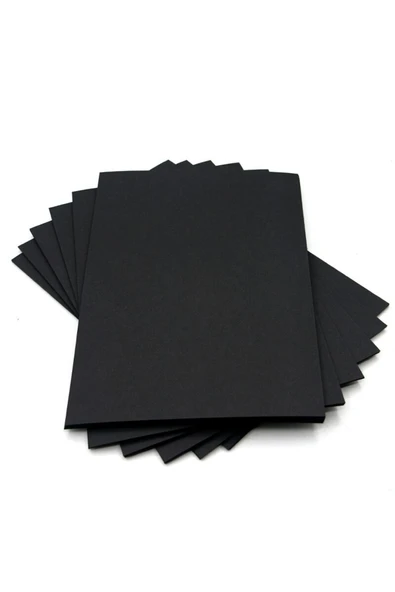 TİFOYS  100 Adet 50x70 Siyah Fon Kartonu 120 gram 100'lü Siyah Fon Kartonu