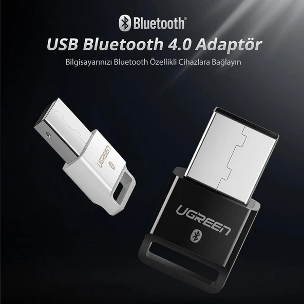 Ugreen USB Bluetooth Adaptör V4.0, Siyah - Teşhir - 2