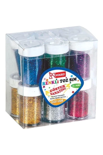 Nova Color  Toz Sim Tuzluk Şekillli Karışık 12 Li ( 1 Paket 12 Adet ) - Görseldeki Renkler