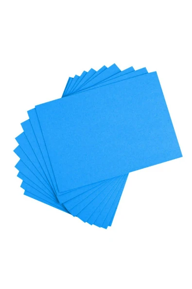 TİFOYS  ( 6 Adet ) Renkli Mukavva 50x70 cm Sert Renkli Mukavva Karton 1.0 mm Okul Öncesi Anasınıfı Kreş