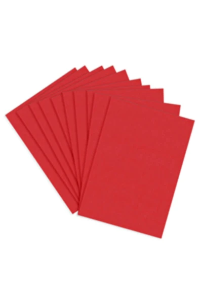 Nova Color  50x70 Kırmızı Eva Tabaka 10'lu Paket 1.5 mm