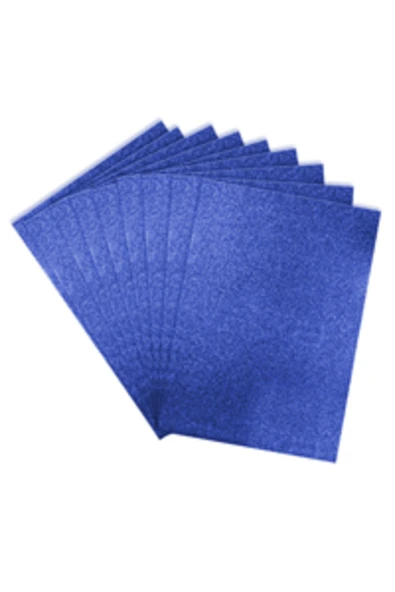 Nova Color  50x70 Simli Mavi Eva Tabaka 10'lu Paket 1.5 mm