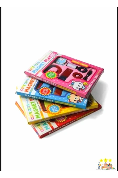 TİFOYS  Zeka Oyunları Mıknatıs Oyun Deney Seti Çocuklar Için Magnet Play Set Eğitici Oyunlar Z - 2